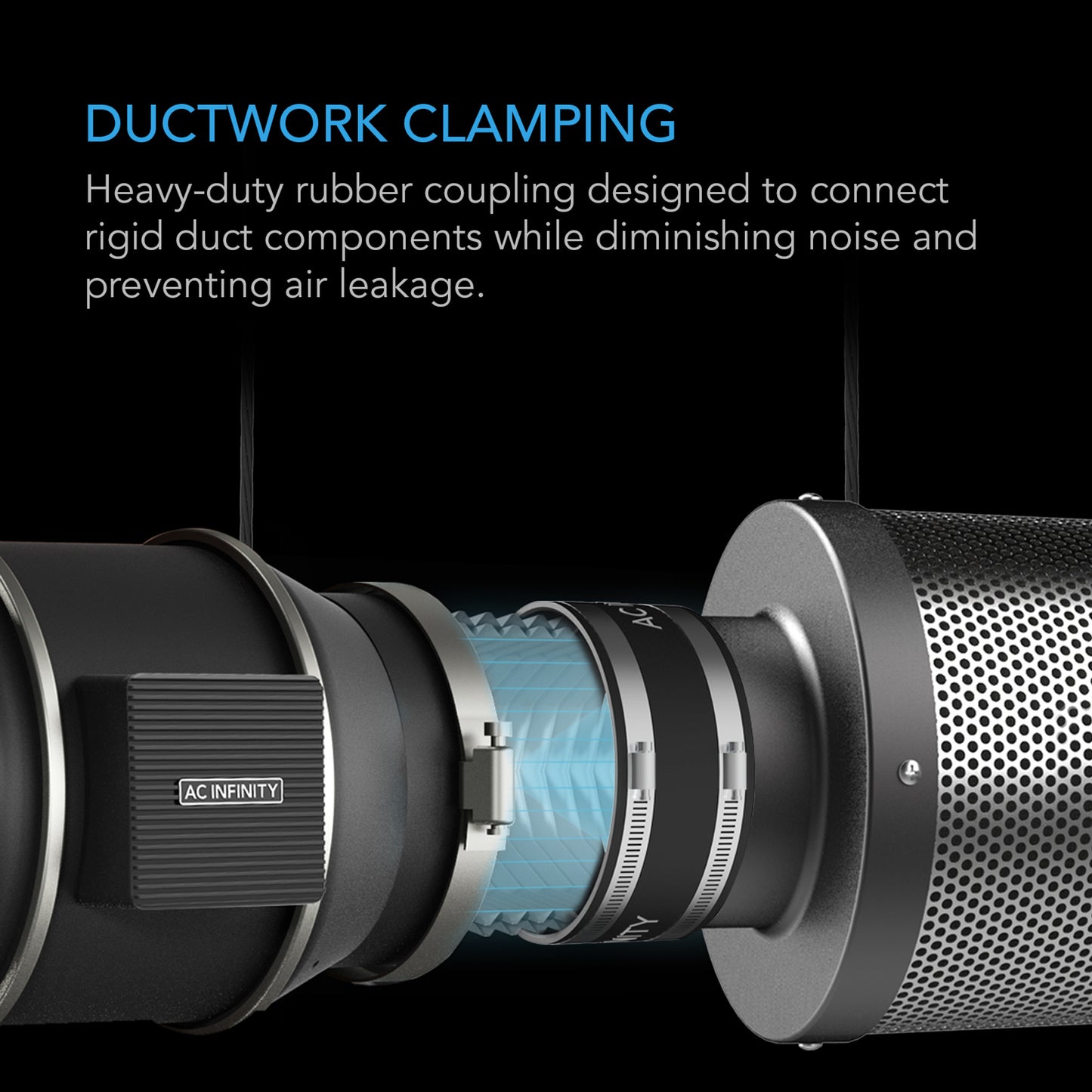 AC Infinity Noise Reduction Clamps