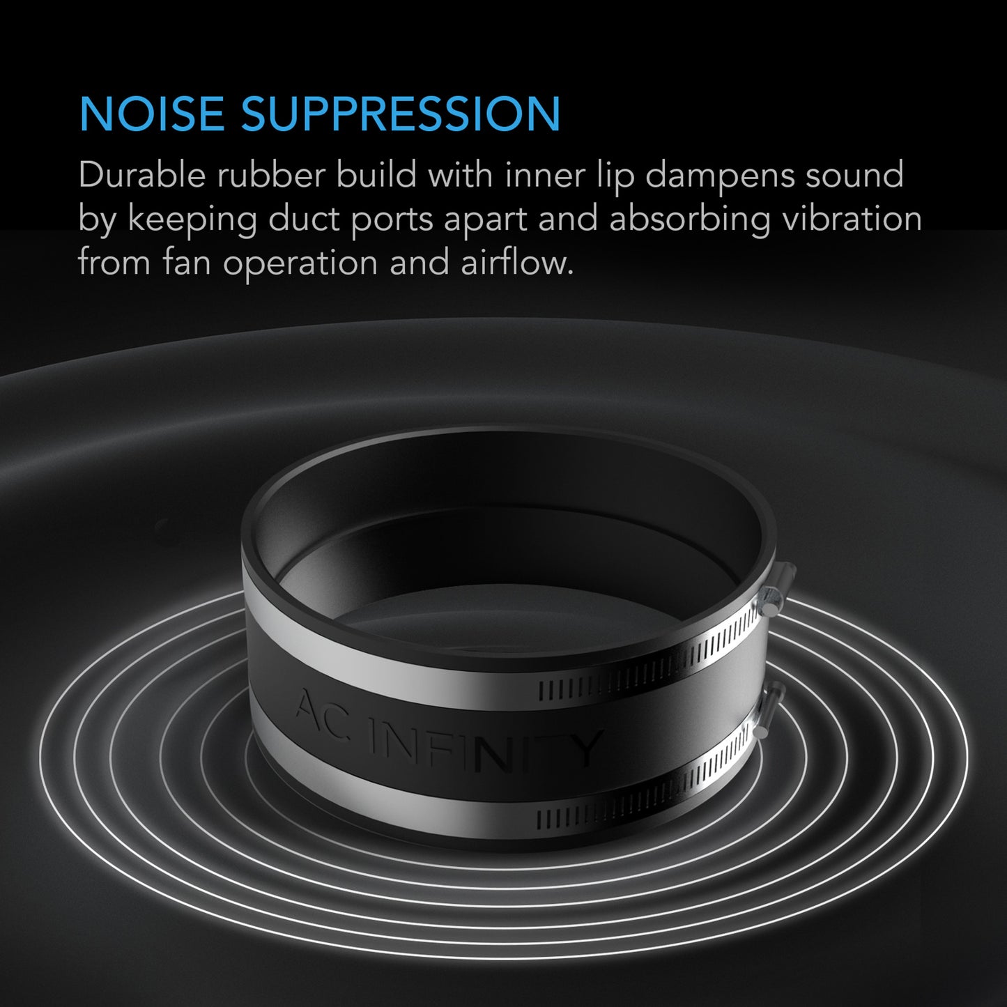 AC Infinity Noise Reduction Clamps