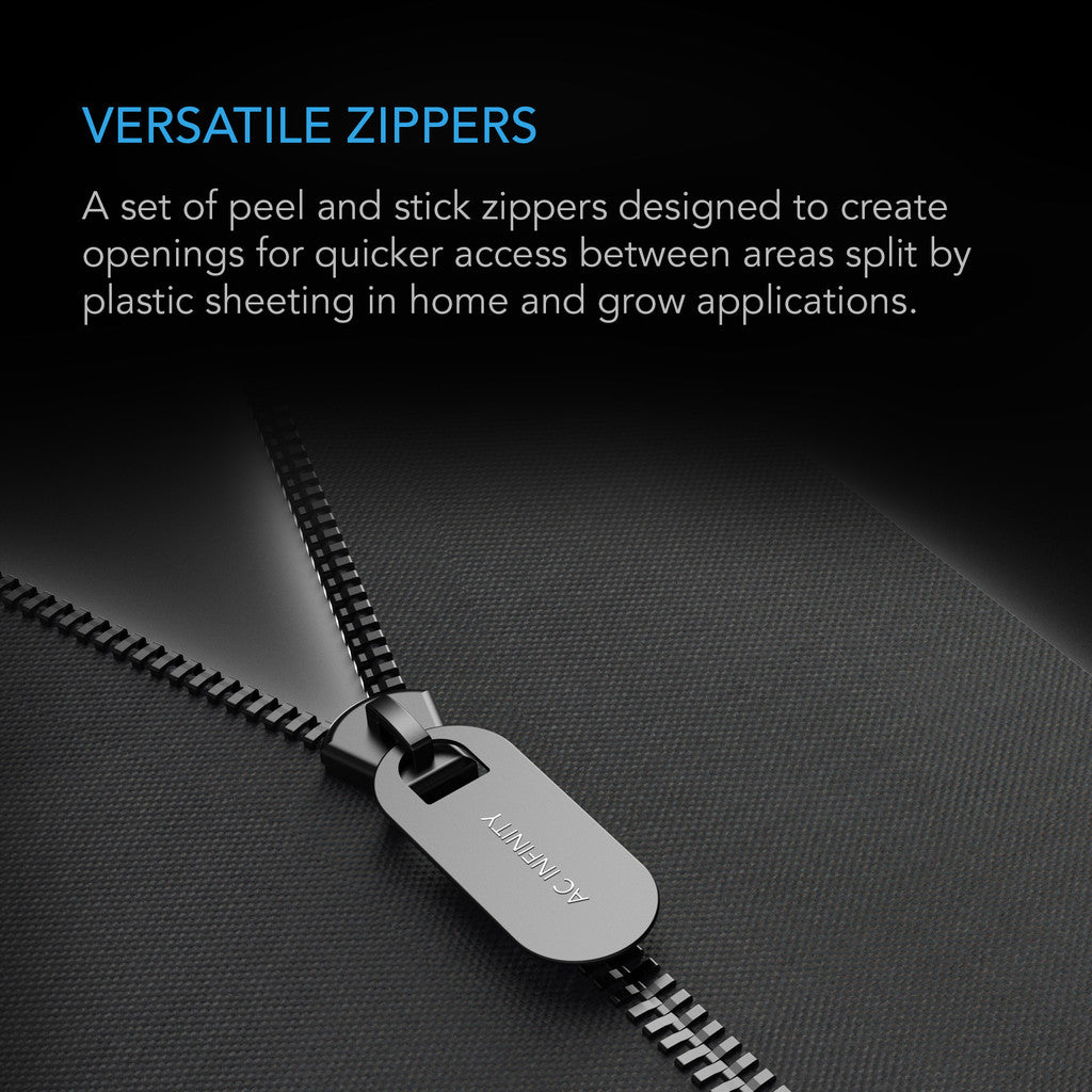 AC Infinity Peel And Stick Zipper (7' x 3")