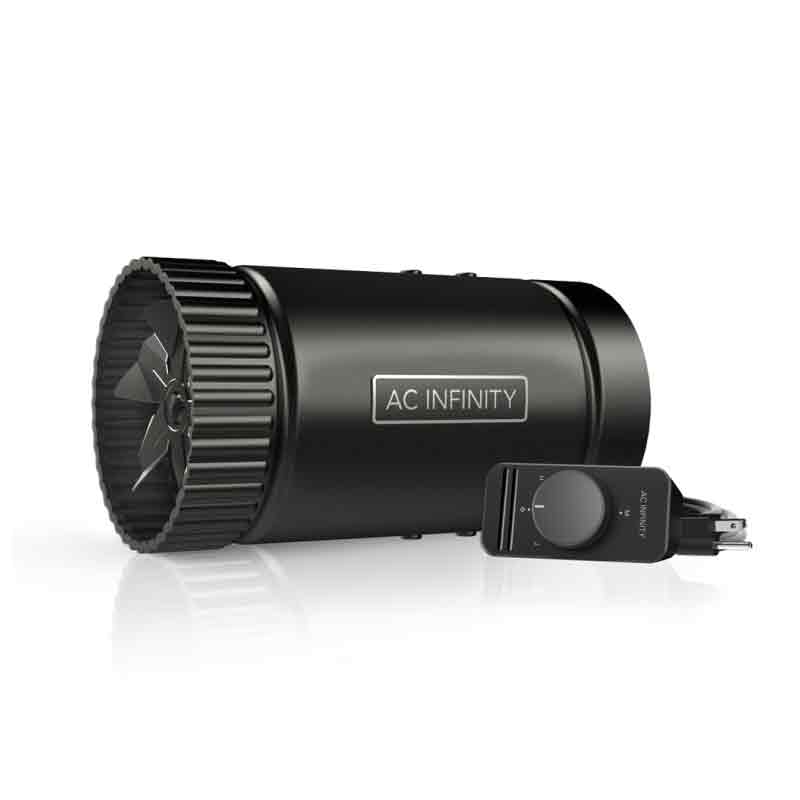 AC Infinity Raxial Inline Booster Duct Fans (w/ Speed Controller)