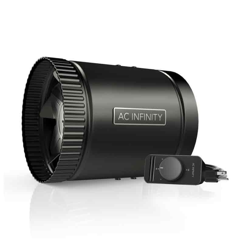 AC Infinity Raxial Inline Booster Duct Fans (w/ Speed Controller)
