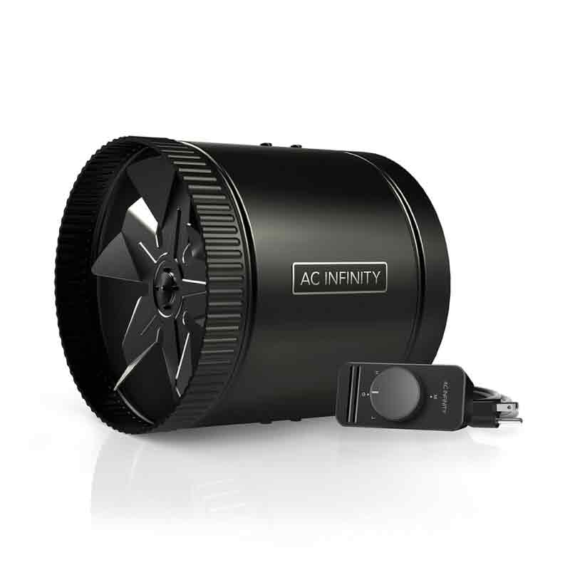 Ventilateurs de conduit d'appoint en ligne AC Infinity Raxial (avec contrôleur de vitesse) 