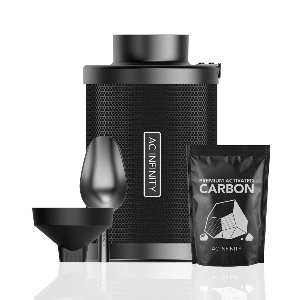 AC Infinity Refillable Carbon Filter Kits (W/ Charcoal Refill)