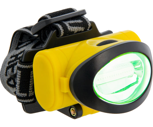 Lampe frontale LED verte Active Eye