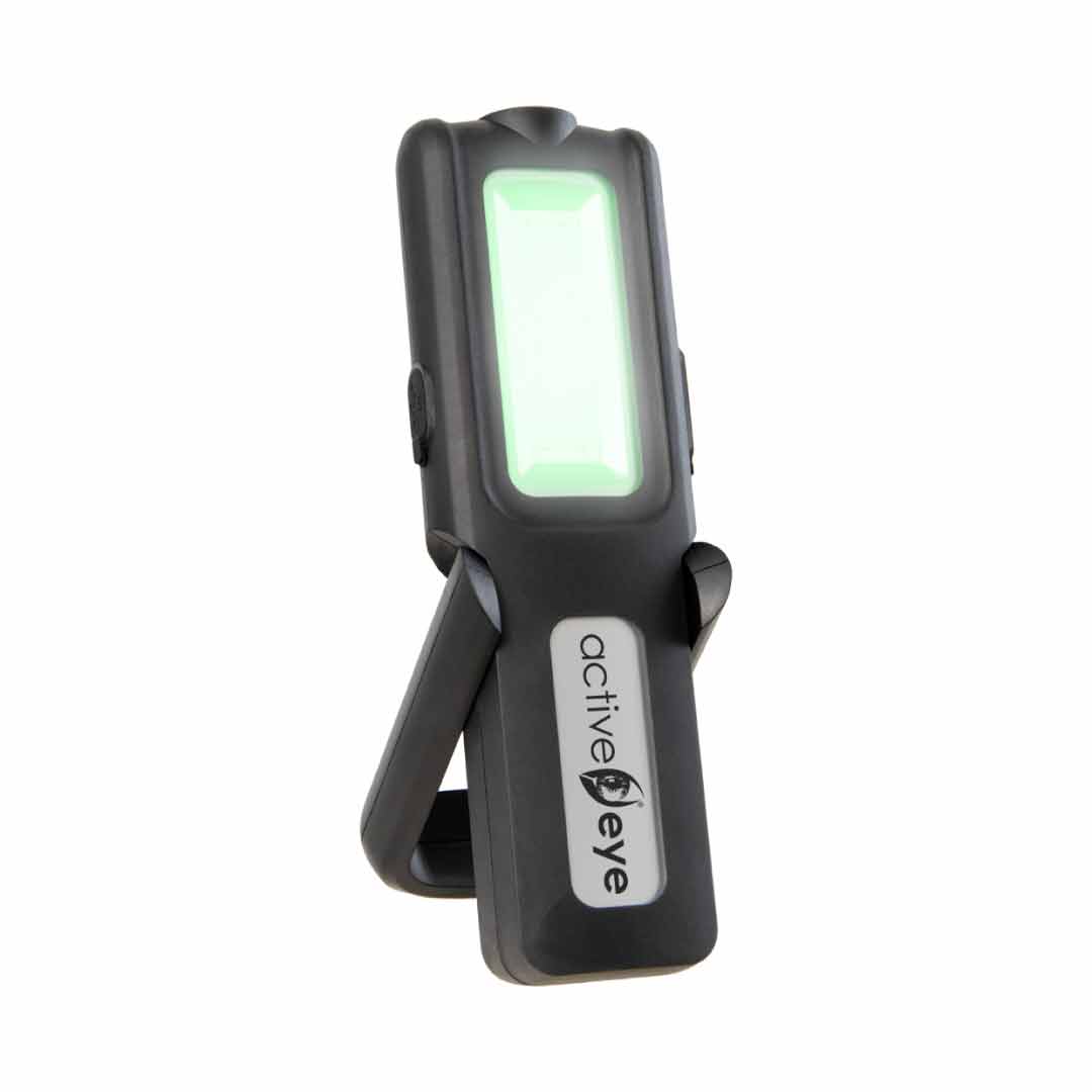 Active Eye Rechargeable Green LED Worklight/Flashlight