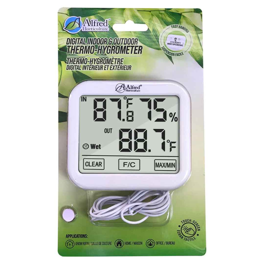 alfred digital indoor and outdoor thermo-hygrometer