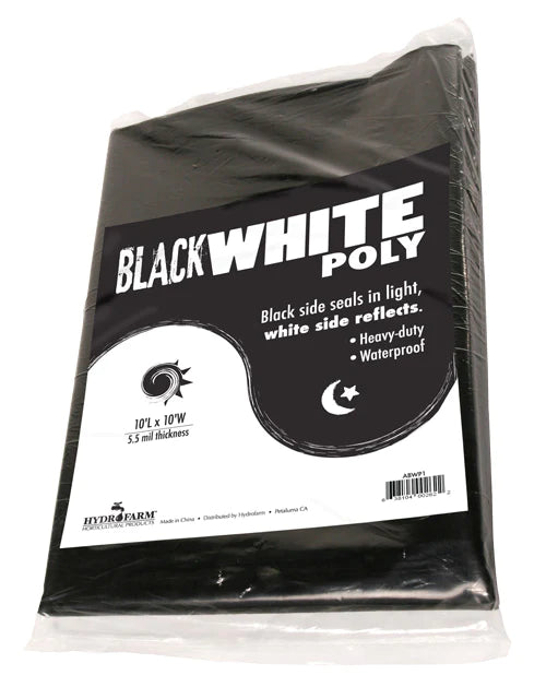 Poly de qualité supérieure noir et blanc