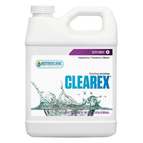 Botanicare Clearex Rinsing Solution 1 Quart Bottle