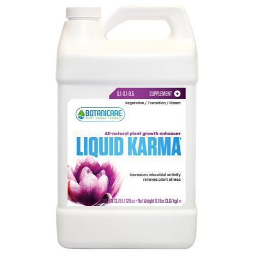 Botanicare Liquid Karma 1 Gallon Natural Plant Growth Enhancer Bottle