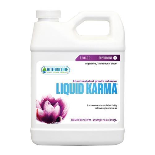 Botanicare Liquid Karma 1 Quart Natural Plant Growth Enhancer Bottle