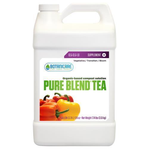 Botanicare Pure Blend Tea 1 One Gallon Organic Compost Solution Nutrients Additives