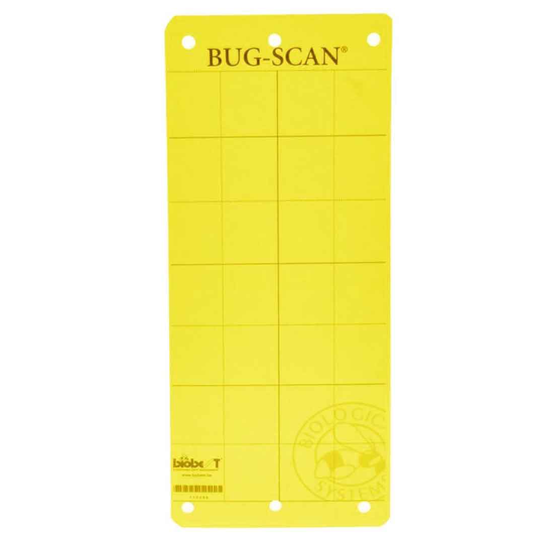 Bug-Scan Yellow Sticky Traps For Gnats, Whiteflies, Aphids, Leafminers ...