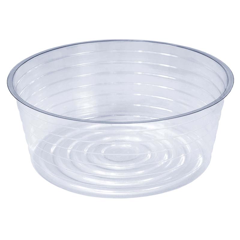 curtis wagner clear vinyl basket liner 9 inches