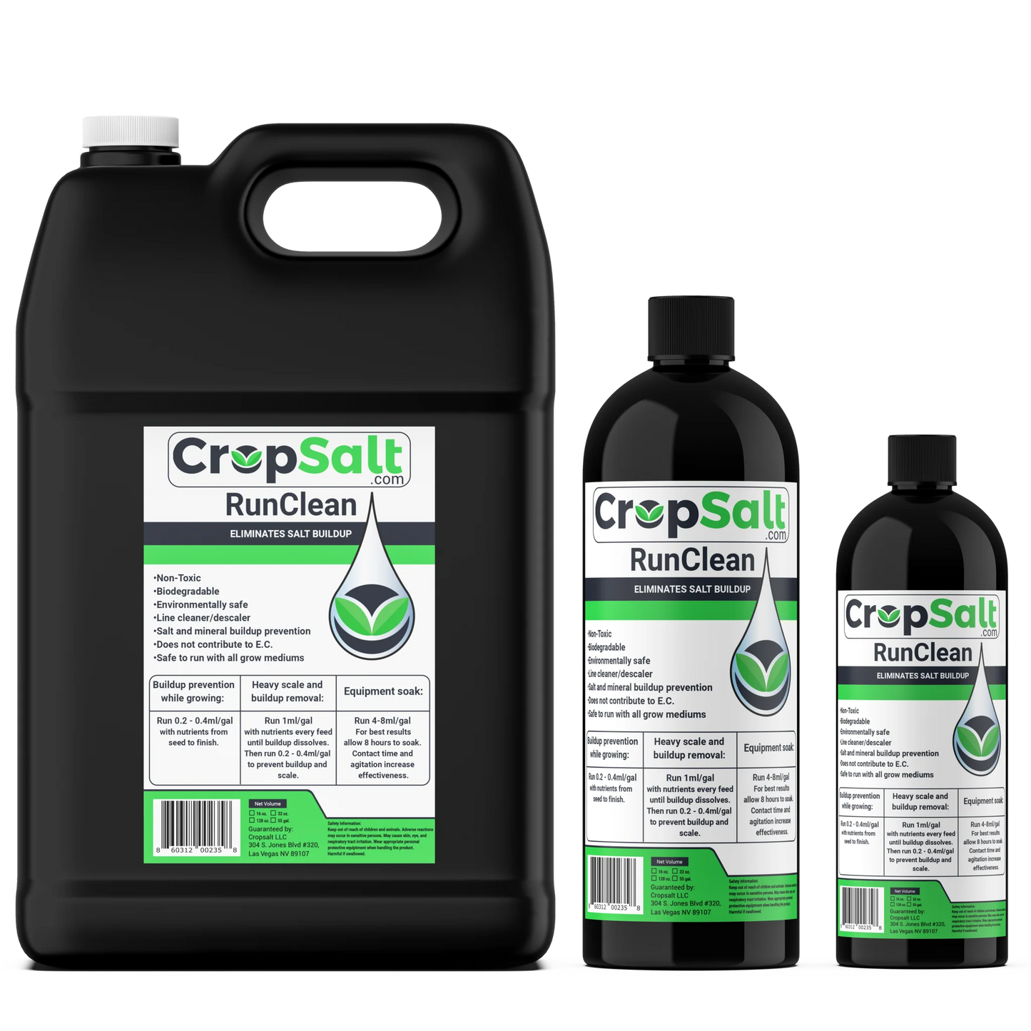 CropSalt RunClean (éliminateur d'accumulation de sel)