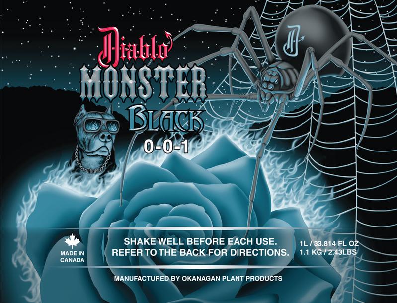 Diablo Nutrients Diablo Monster Black Front Label