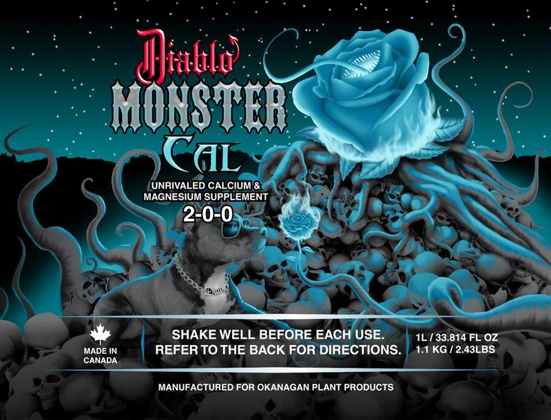 Diablo Nutrients Diablo Monster Cal Front Label