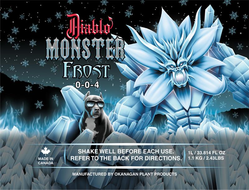 Diablo Nutrients Diablo Monster Frost 1 Liter Front Label