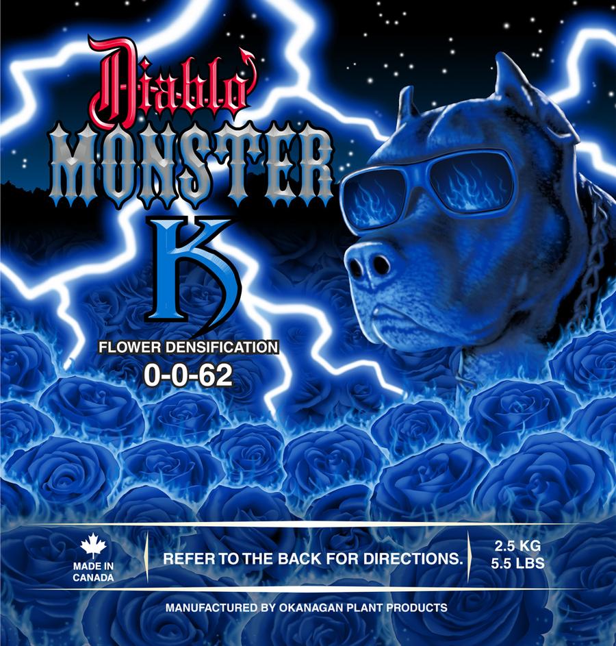 Diablo Nutrients Monster K Front Label
