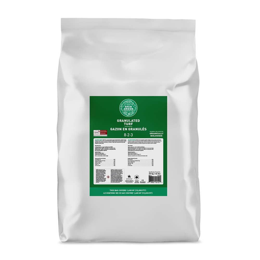 Gaia Green Granulated Turf (8-2-3) | Urban Grow Garden Supply