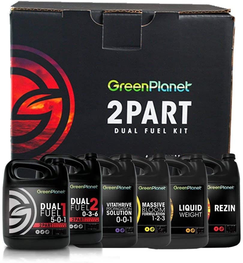 Green Planet Nutrients 2 Part Dual Fuel Kit - Nutrients