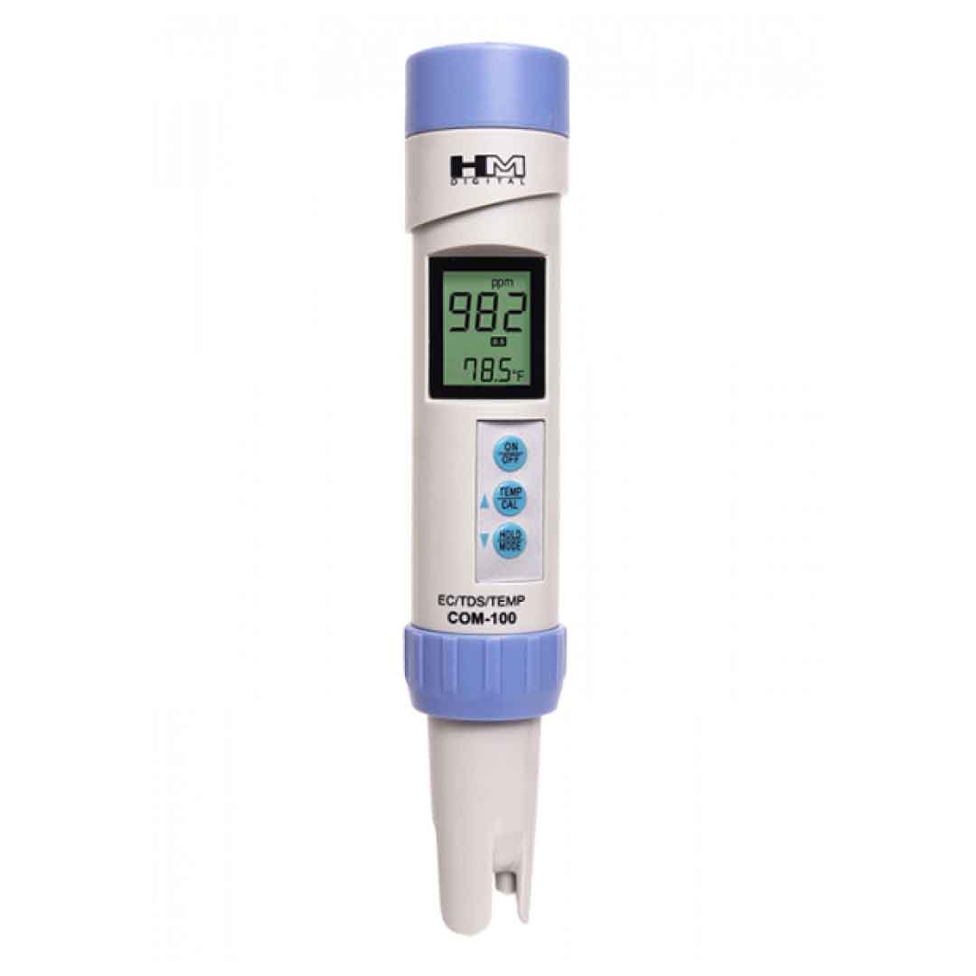 hm digital com-100 ec tds temp professional meter