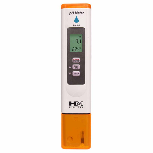 Testeur hydraulique de pH/température numérique HM (PH-80) 