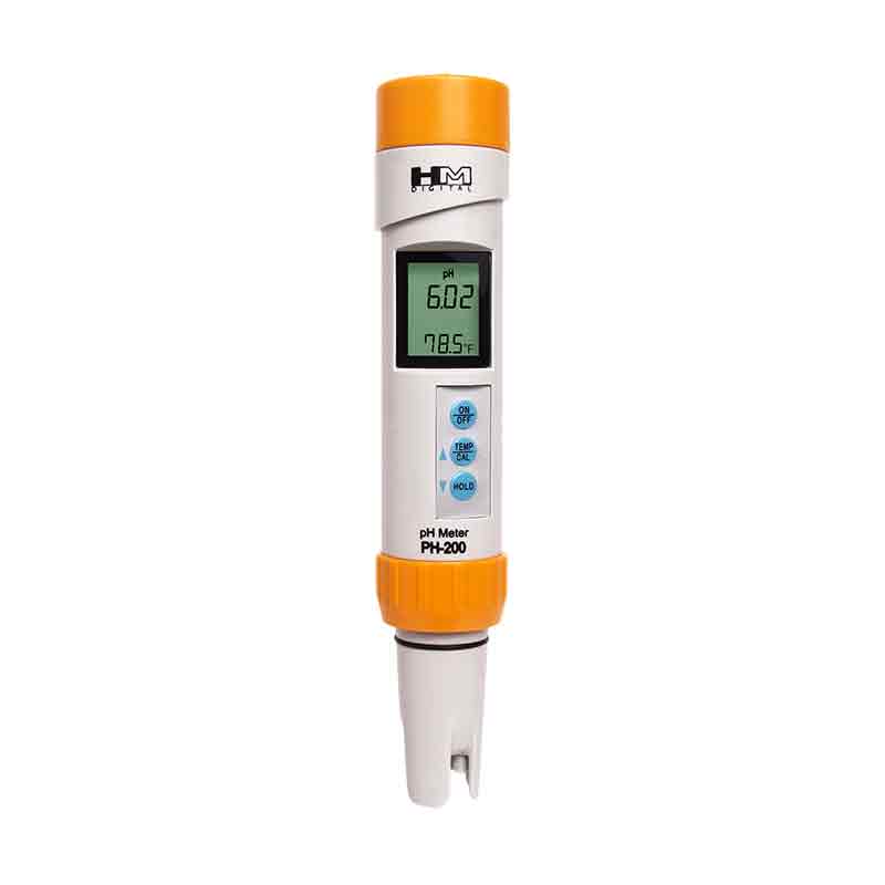 HM Digital Professional Series pH/Temp Meter PH-200