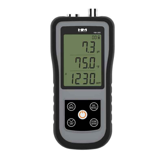 HM 数字 HydroMaster pH/EC/TDS/温度组合计 (HM-200)