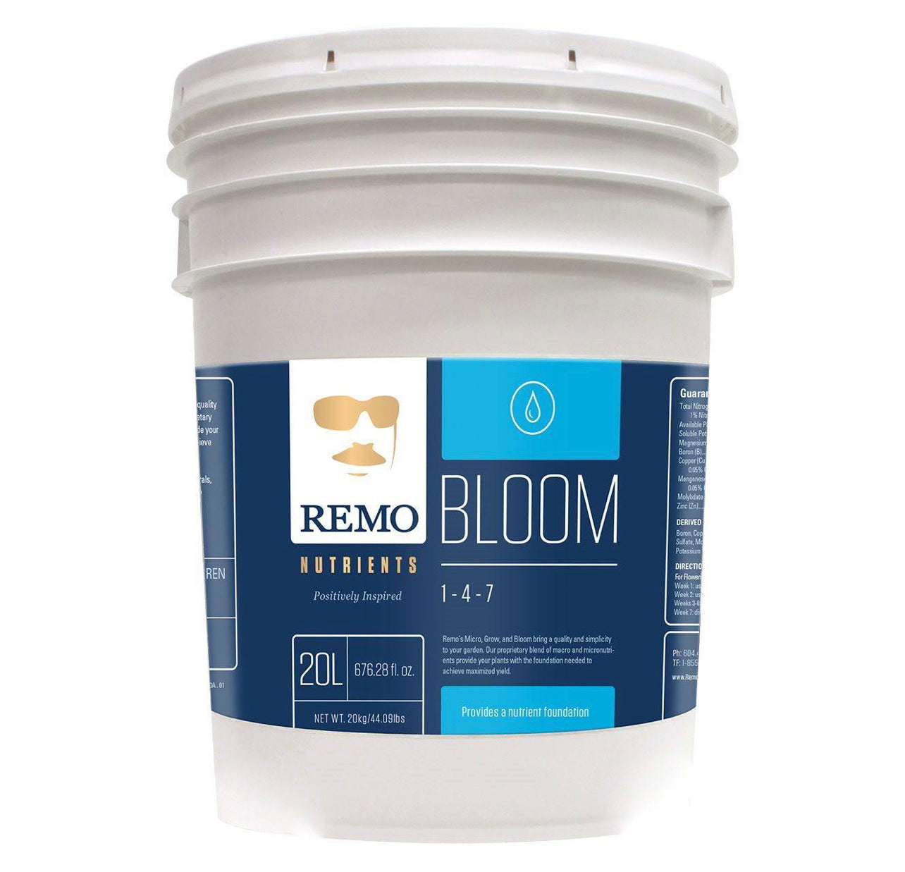 Remo Nutrients Micro, croissance, floraison