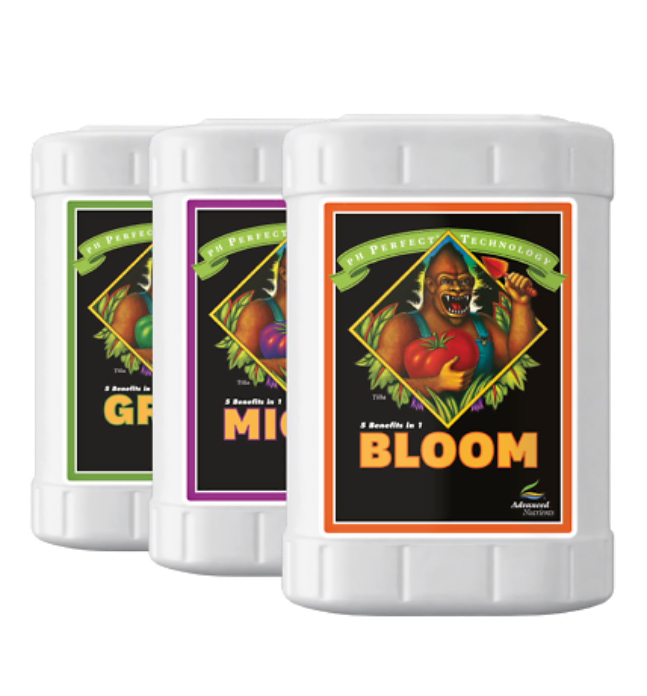 Advanced Nutrients pH Perfect Micro, Grow, & Bloom