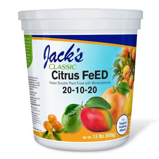 Jack's Classic Agrumes Feed 1,5 LBS (20-10-20)