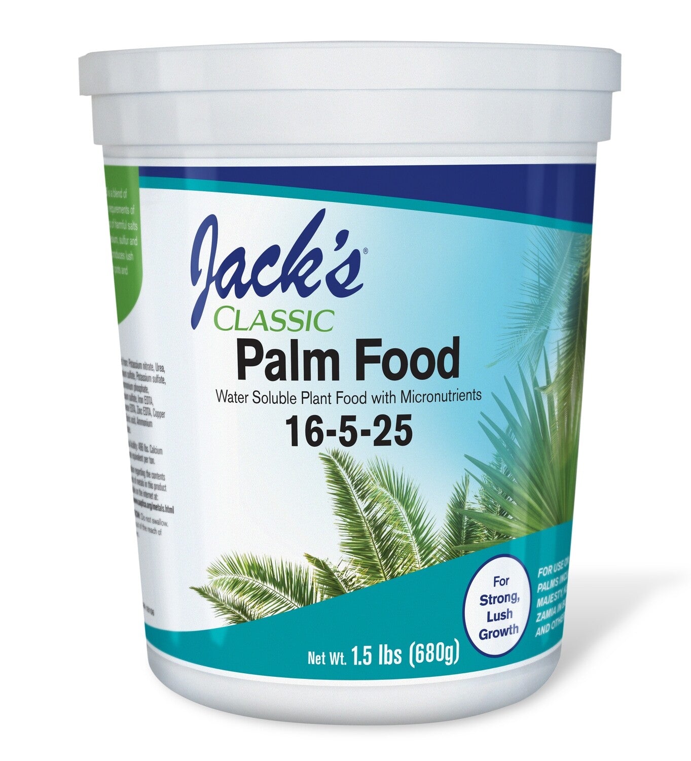Jack's 经典棕榈食品 1.5 磅 (16-5-25)