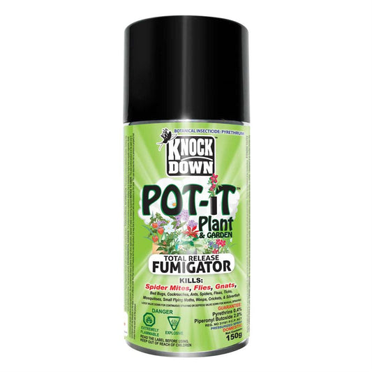 knock down pot it botanical fumigator fogger 150 grams