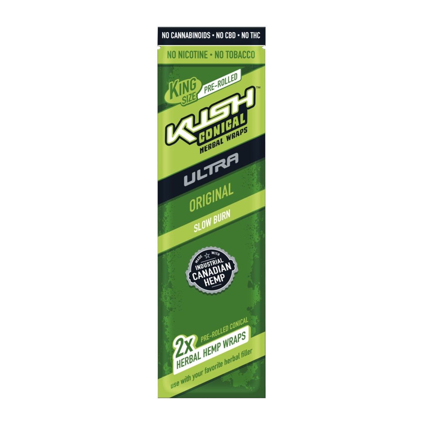 Kush Cones Hemp Wraps (2 Pack)