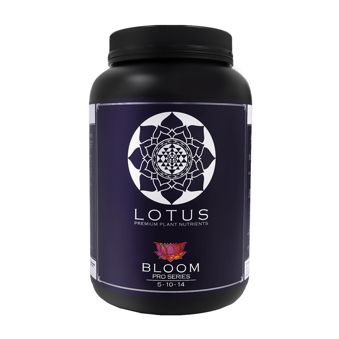 Lotus Nutrients Premium Hydroponic Powder Nutrients Bloom Pro Series 128 Oz (128 Ounces)