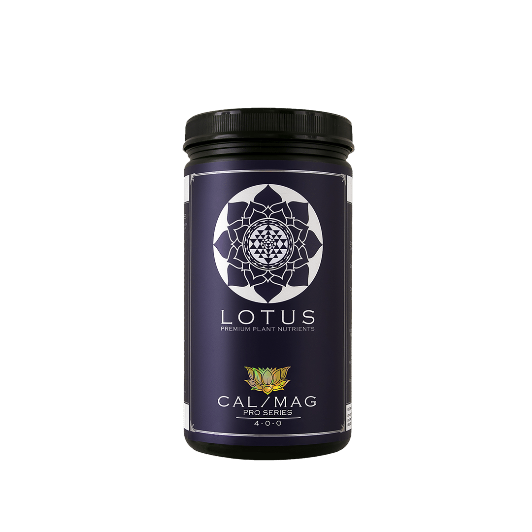 Lotus Nutrients Premium Hydroponic Powder Nutrients Cal Mag Pro Series 30 Oz