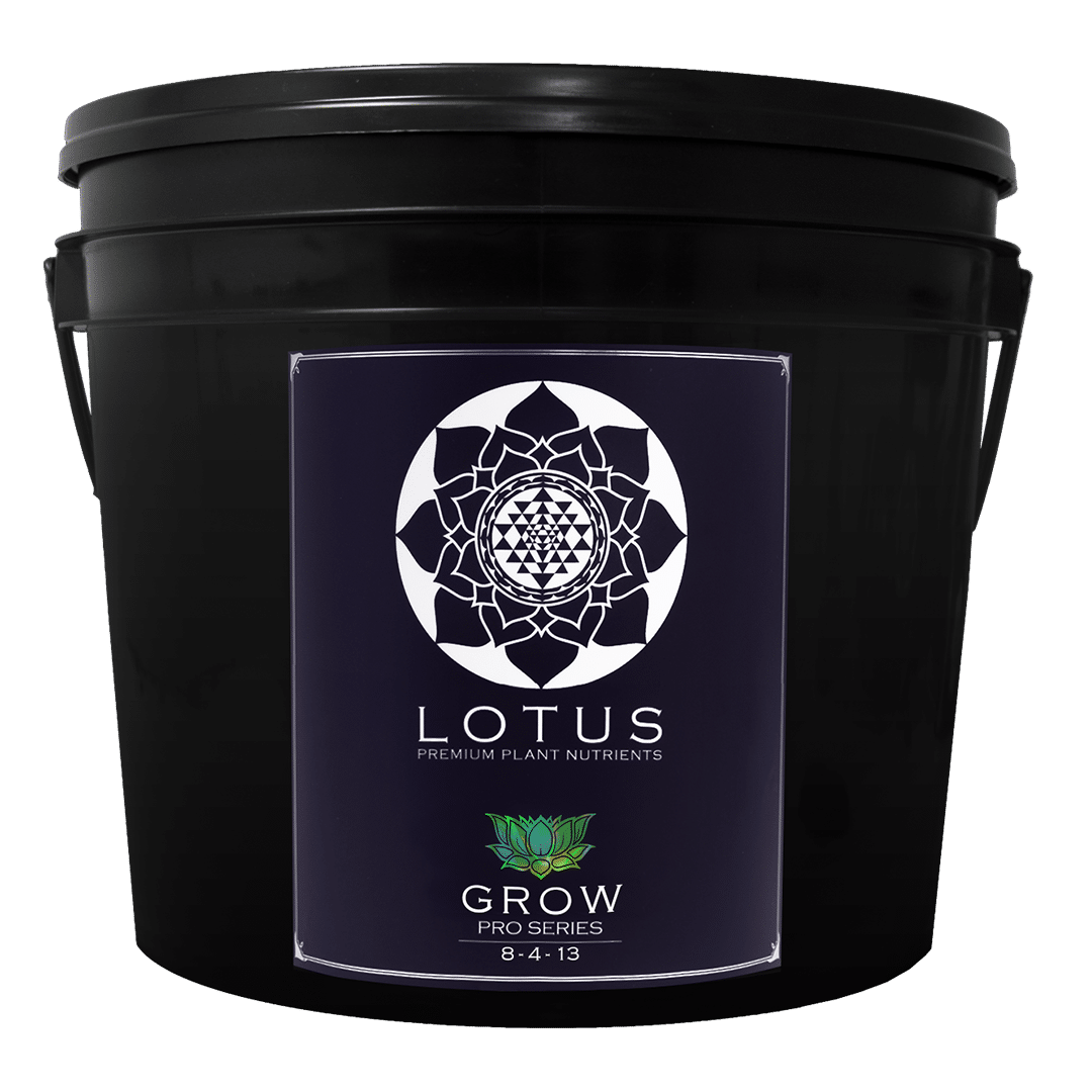 Lotus Nutrients Premium Hydroponic Powder Nutrients Grow Pro Series 256 Oz (256 Ounces)