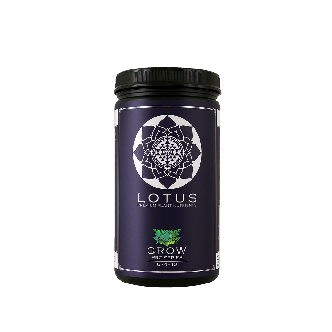 Lotus Nutrients Premium Hydroponic Powder Nutrients Grow Pro Series 32 Oz (32 Ounces)