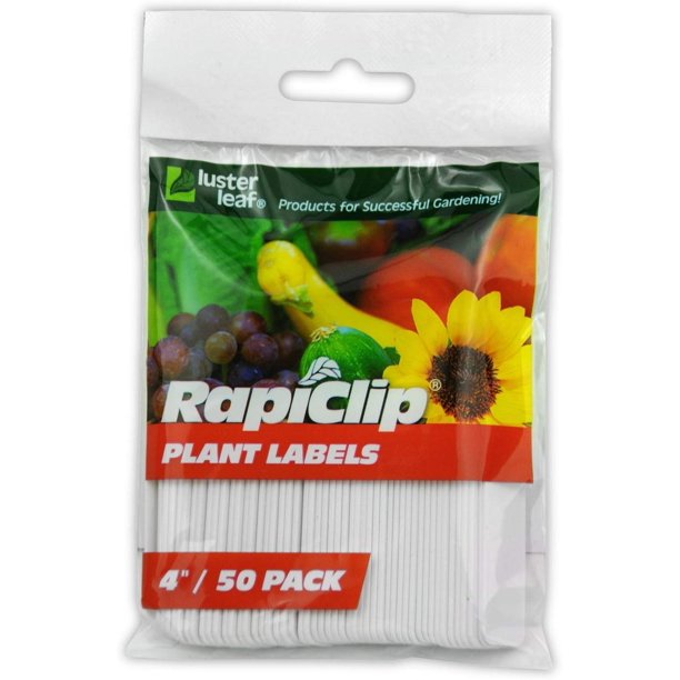 luster leaf rapiclip plant labels 4"