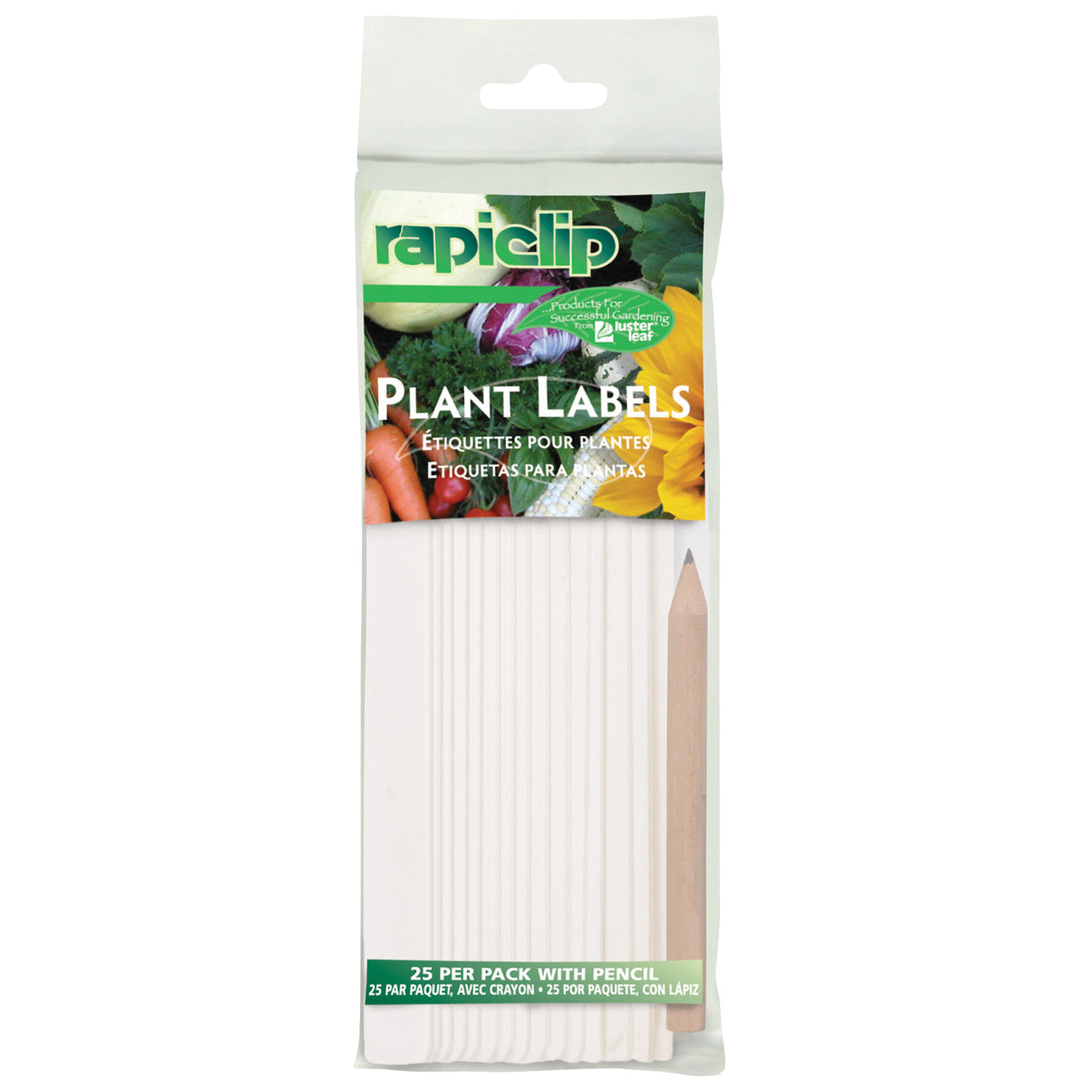 luster leaf rapiclip plant labels with pencils