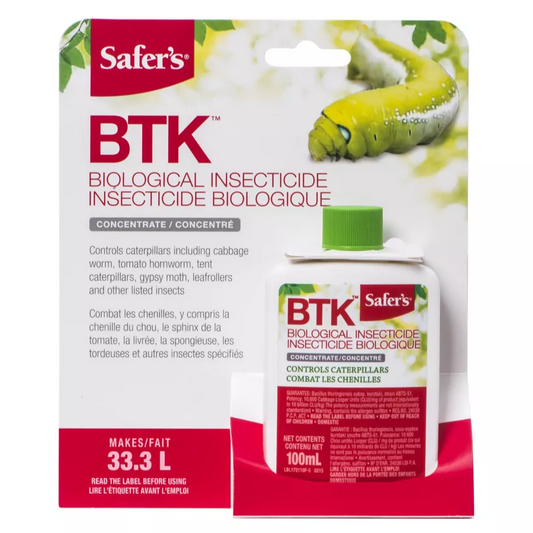 Insecticide BTK de Safer's 100ML 