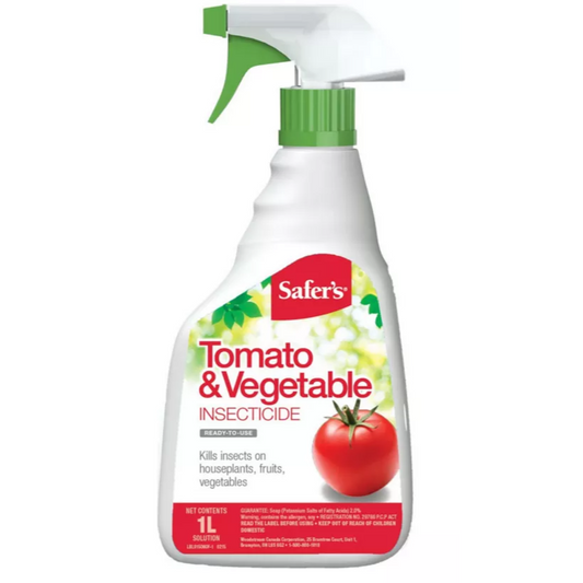 Safer's tomato and vegetable insecticide ready to use 1 litre