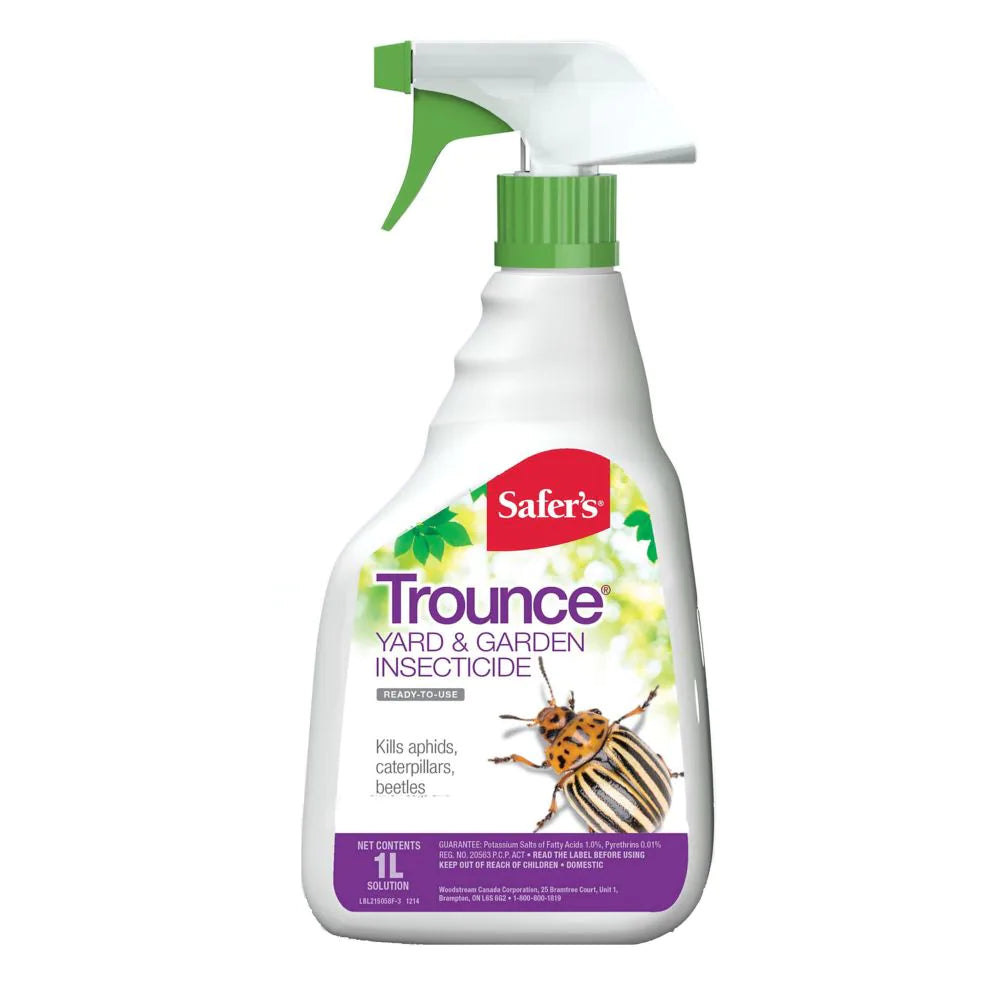 Insecticide pour cour et jardin Safer's Trounce