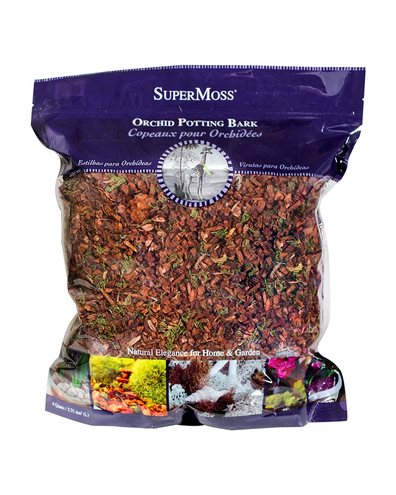 SuperMoss Orchid Potting Mix + Kit