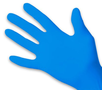 Viking Blue Nitrile Gloves (100 Pack)