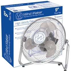 WindMaker Floor Fan 9"